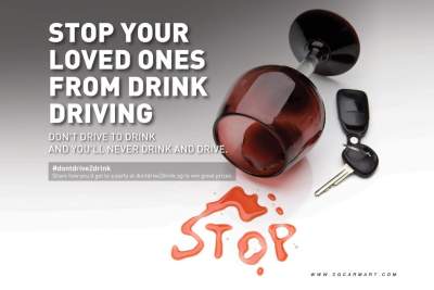 Drunk Drivers Are 30 Times More Likely To Crash