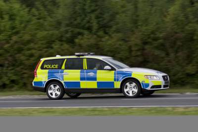 Volvo debuts new turbocharged flexifuel police car