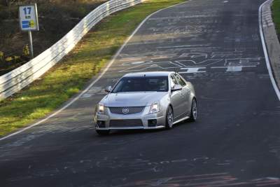 2009 Cadillac CTS-V blisters Nurburgring