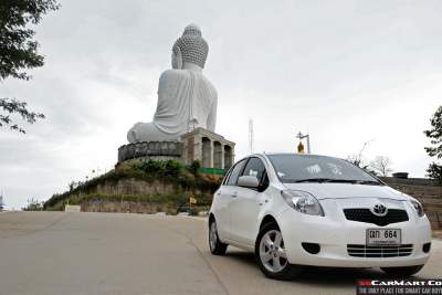 Road Trip - Toyota Yaris Gasohol E-20 in Phuket