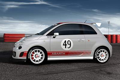 Fiat 500 Abarth Assetto Corse to track at the Mille Miglia 2008