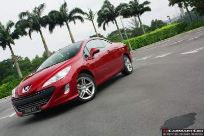 Peugeot 308CC 1.6 Turbo (A) Review