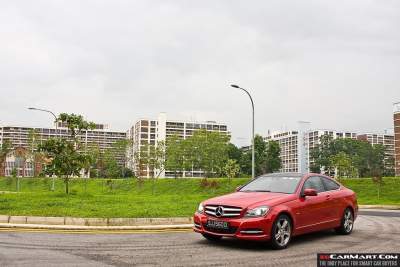 Mercedes-Benz C-Class Coupe C250 BlueEfficiency (A) Review