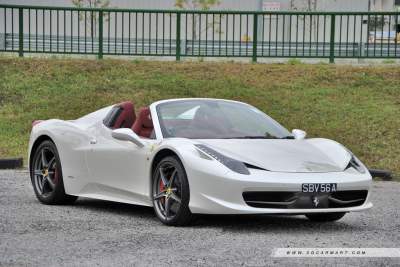 Ferrari 458 Spider 4.5 (A) Review