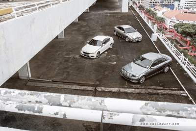 BMW 316i Sport (A) vs Mercedes-Benz C180 1.6 (A) vs Volvo S60 T4 (A)
