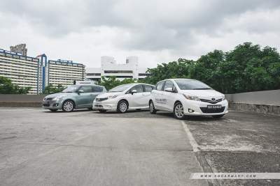 Nissan Note 1.2 DIG-S (A) vs Suzuki Swift 1.4 (A) vs Toyota Yaris 1.33 (A)