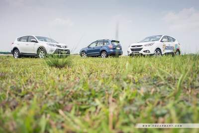 Tucson 2.0 (A) vs Forester 2.0i-L (A) vs RAV4 2.0 Premium (A)
