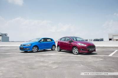 Ford Fiesta 1.0 Ecoboost Titanium (A) vs Volkswagen Polo 1.2 TSI DSG (A)