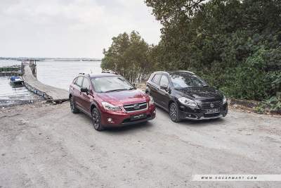 Subaru XV 1.6 (A) vs Suzuki S-Cross 1.6 CVT Panoramic Roof 4WD (A)