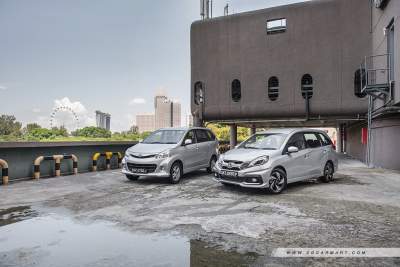 Honda Mobilio 1.5 RS i-VTEC Luxe (A) vs Toyota Avanza 1.5 (A)