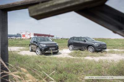 Jeep Cherokee 2.4 Limited (A) vs Lvs Rover Discovery Sport 2.0 HSE (A)