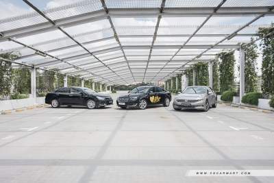 Insignia 1.6 Turbo (A) vs Camry 2.5 (A) vs Passat 1.8 TSI (A)