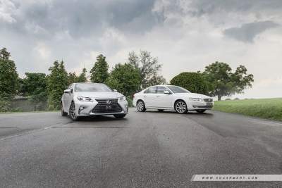 Lexus ES250 2.5 Luxury (A) vs Volvo S80 T5 Drive-E (A)