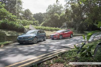 Volkswagen Passat Variant 2.0 TSI DSG R-Line vs Volvo V60 T5 Drive-E