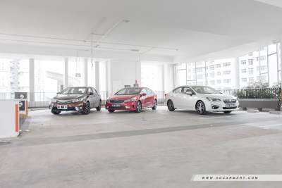 Kia Cerato K3 vs Subaru Impreza vs Toyota Corolla Altis 1.6