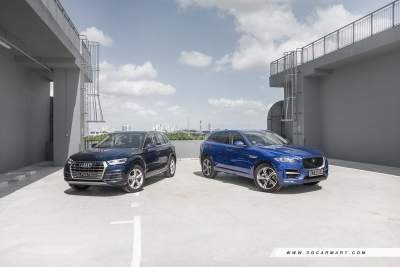 Audi Q5 2.0 TFSI quattro vs Jaguar F-PACE 2.0 R-Sport