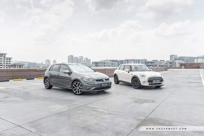 MINI One 5-Door 1.5 vs Volkswagen Golf 1.4 TSI DSG