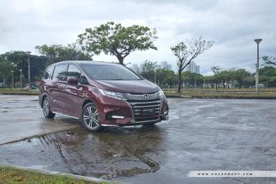 Honda Odyssey EXV-S Navi Res (A) Facelift Review