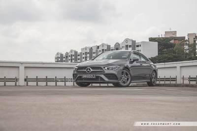 Mercedes-Benz CLA-Class CLA200 Coupe AMG Line (A) Review