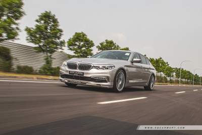BMW Alpina B5 Bi-Turbo Saloon 4.4 V8 (A) Review