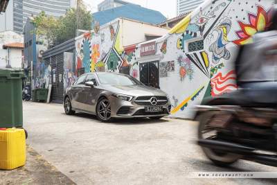 Mercedes-Benz A-Class Saloon A200 AMG Line (A) Review