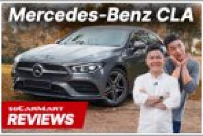 Mercedes-Benz CLA-Class CLA200 Coupe AMG Line (A) Video Review