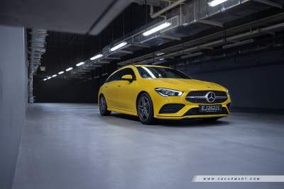 Mercedes-Benz CLA-Class Shooting Brake CLA200 AMG Line Review