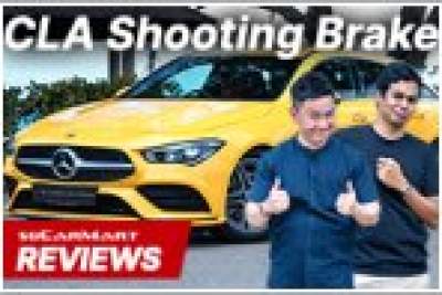 Mercedes-Benz CLA-Class Shooting Brake CLA200 AMG Line Video Review