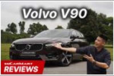 The Volvo V90 is one stylish station wagon Video Review