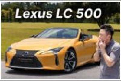 Lexus LC 500 Convertible 5.0 V8 (A) Video Review