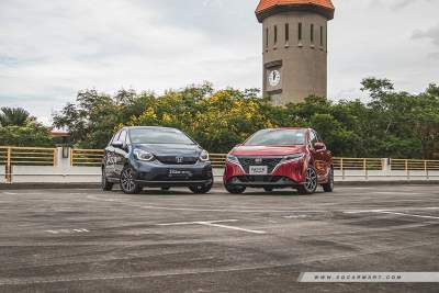 Honda Jazz Hybrid vs Nissan Note e-POWER Hybrid