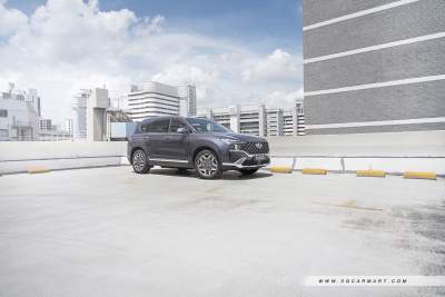 Hyundai Santa Fe Hybrid 1.6 Turbo 7-Seater Sunroof (A) Facelift Review