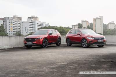 Mazda CX-5 2.0 Luxury Sports (A) vs Volkswagen Tiguan 2.0 TSI Elegance (A)
