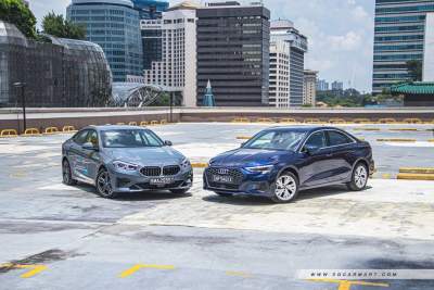Audi A3 Sedan Mild Hybrid 1.0 (A) vs BMW 2 Series Gran Coupe 216i (A)