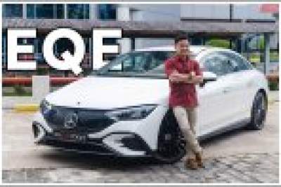 Mercedes-Benz EQE Electric EQE350+ AMG Line 90.6 kWh (A) Video Review