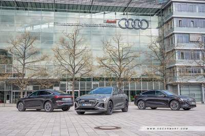 Audi Q8 Sportback e-tron 55 (A) First Drive Review