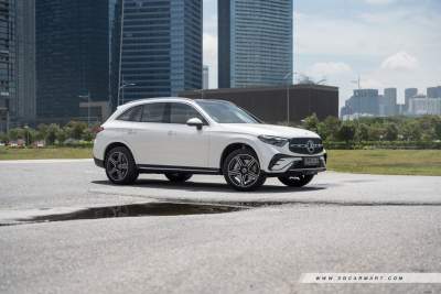 Mercedes-Benz GLC-Class Plug-in Hybrid GLC300e 4Matic AMG Line (A) Review