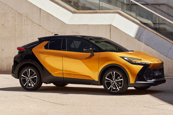 The new Toyota C-HR is quite the looker