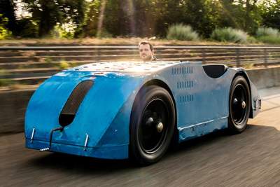 Bugatti marks 100 years since racing debut of Type 32 'Tank'