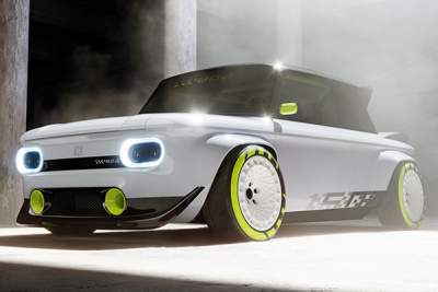 Audi trainee projects sees an NSU Prinz getting e-tron power