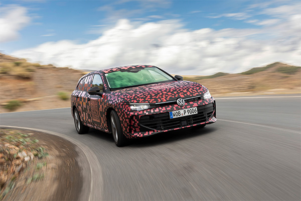 All new Volkswagen Passat Variant on final test drives