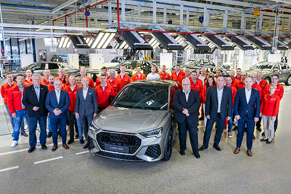 Audi Hungaria hits new production milestone