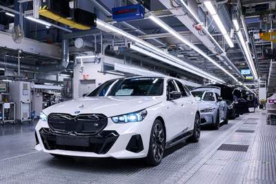 Plant Dingolfing kicks off production of the all-electric i5