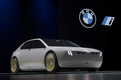 The BMW i Vision Dee concept is available to view at Suntec