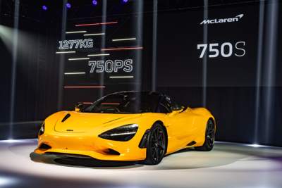 McLaren 750S makes its Asian debut