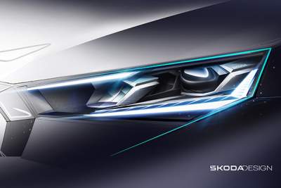 Skoda reveals more sketches of the updated Scala and Kamiq