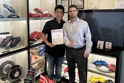 Brembo appoints The Brake Shop as an authorised dealer