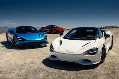 McLaren 750S joins 200mph club at its North American debut