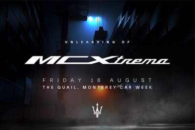 Maserati to reveal new 720bhp track-only car come 18 August