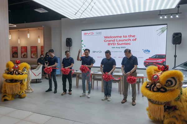 BYD Suntec officially opens